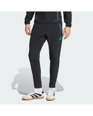adidas Algeria Tiro 25 Competition Vis Tech Travel Trousers - Black