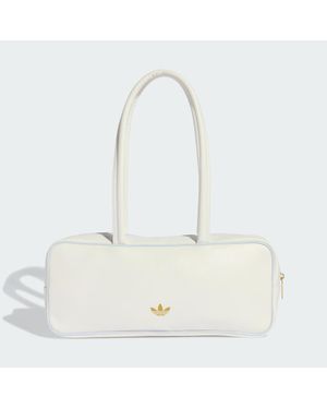 adidas Bolso Adicolor Elongated Airliner - Blanco