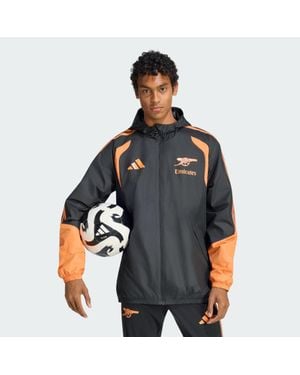adidas Arsenal Fc 26/27 Tiro All Weather Jacket - Black
