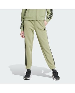 adidas Future Icons 3-Stripes Regular Joggers - Green