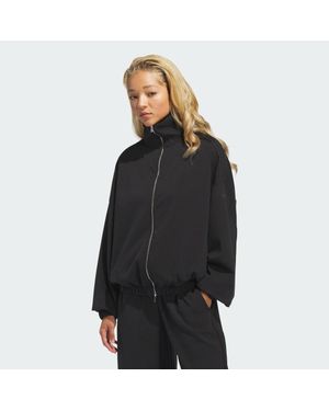 adidas Sudadera Con Cierre De Cremallera - Negro