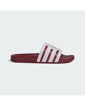 adidas Trefoil Slide - Red
