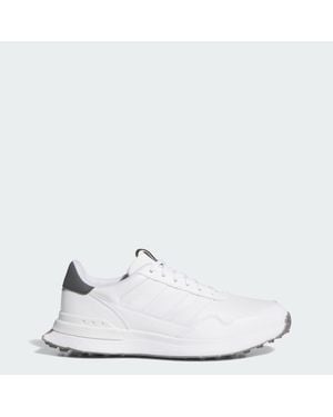 adidas S2G 26 Leather Spikeless Golf Shoes - White