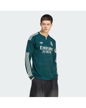 adidas Camiseta Manga Larga Segunda Equipación Real Madrid 26/27 - Verde
