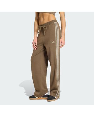 adidas Knit Firebird Track Pant - Brown