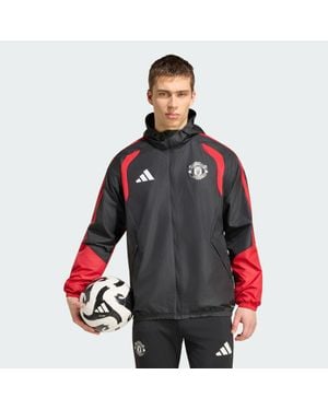 adidas Manchester United 26/27 Tiro All Weather Jacket - Brown