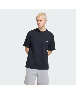 adidas Trefoil Essentials Loose Dropped Shoulder T-Shirt - Blue
