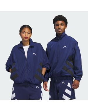 adidas Anthony Edwards Foundation Track Track Top - Blue