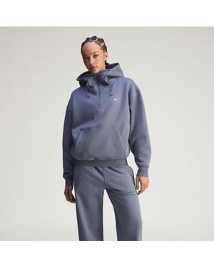 adidas By Stella Mccartney Halfzip Hoodie - Blue