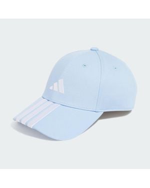 adidas 3-Stripes New Logo Baseball Cap - Blue