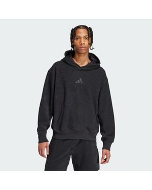adidas Elevated All Szn Terry Loop Hoodie - Black