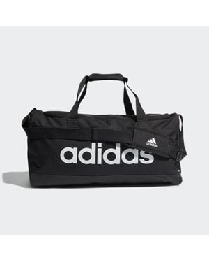 adidas Bolsa de viaje mediana Essentials Logo - Negro