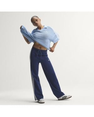 adidas Knit Firebird Track Pant - Blue