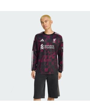 adidas Camiseta De Manga Larga Tercera Equipación Liverpool Fc 26/27 - Azul