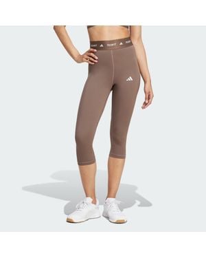 adidas Techfit Capri Leggings - Multicolour