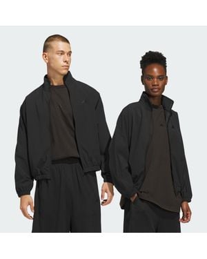 adidas Basketball Woven Track Jacket - Black
