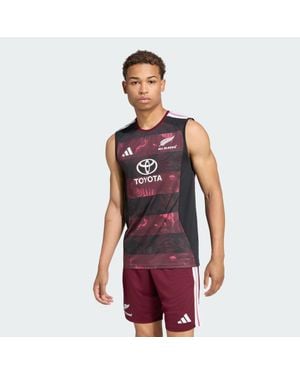 adidas All Blacks Singlet For South Africa Tour - Red