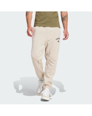 adidas X Fortnite Future Icons Small Logo Tracksuit Joggers - Natural