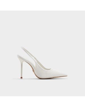 ALDO Pearlescent – Bone – - White
