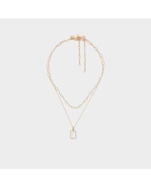 ALDO Destinie – Clear Multi - White