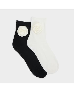 ALDO Rosettesocks - Black
