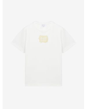 McQueen Embroidered Logo Patch T-Shirt - White