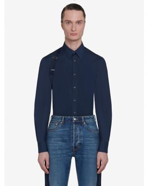 Alexander McQueen Herness Selvedge Shirt - Blue