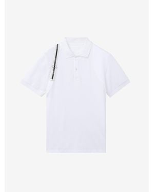 McQueen Harness Polo Shirt - White