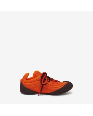 McQueen フレクション スニーカー - レッド