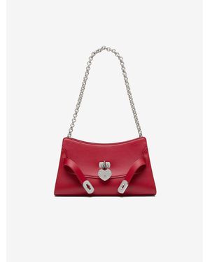 McQueen Locke Shoulder Mini - Red