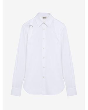 McQueen Harness Shirt - White