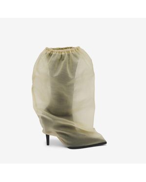 McQueen バッグ ブーツ - グリーン