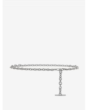 McQueen T-Bar Chain Belt - Multicolour