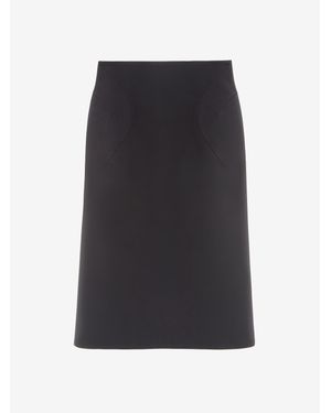 McQueen Pencil Skirt - Black