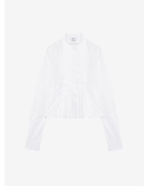 McQueen Peplum Shirt - White