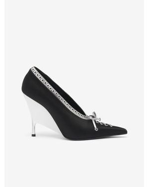McQueen Koko Pump - White