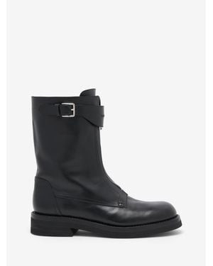 McQueen Biker Boot - Black