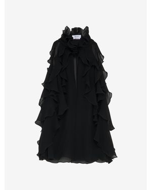 McQueen Ruffled Top - Black