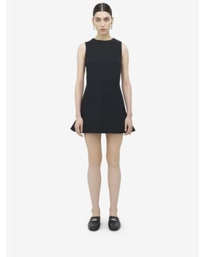 McQueen Tailored Mini Dress - Black