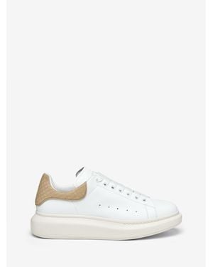 McQueen Oversized Trainer - White