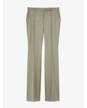 McQueen Tailored Bootcut Trousers - Green