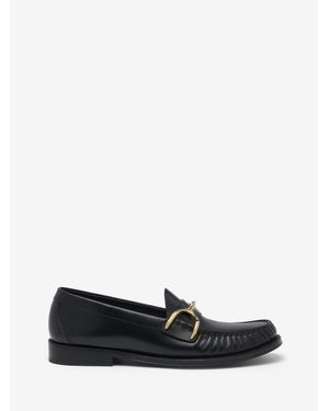 McQueen Wishbone Loafer - White