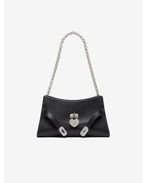 McQueen Locke Shoulder Mini - White
