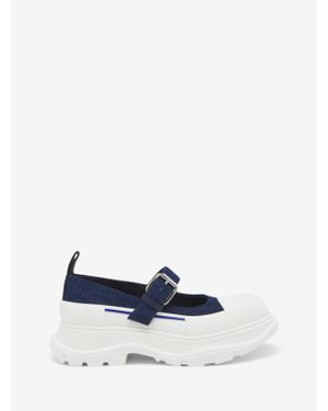 McQueen Thread Slick Mary Jane - Blue