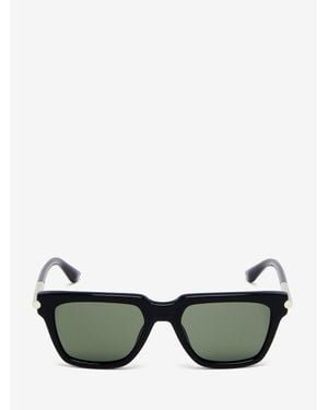 McQueen T-Bar Icon Square Sunglasses - Multicolour