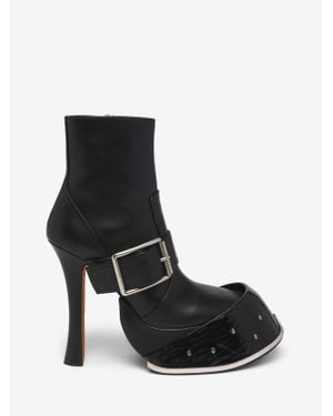 McQueen Hoof Boot - Black