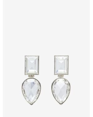 McQueen Cocktail Earrings - White