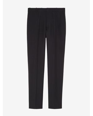 McQueen Classic Selvedge Mohair Trousers - Black