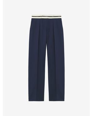 McQueen Tailored Trousers - Blue