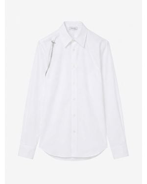 McQueen Harness Shirt - White